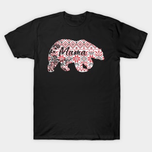 Merry Christmas mama bear T-Shirt